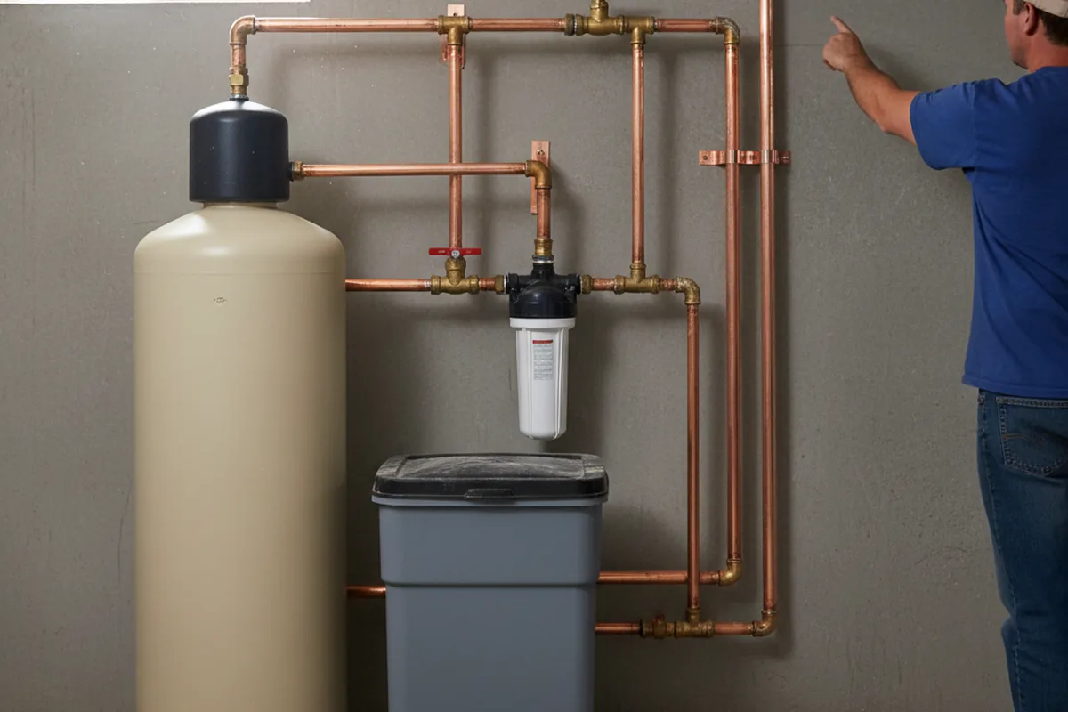 Whole-house water treatment system installed in Vancourt